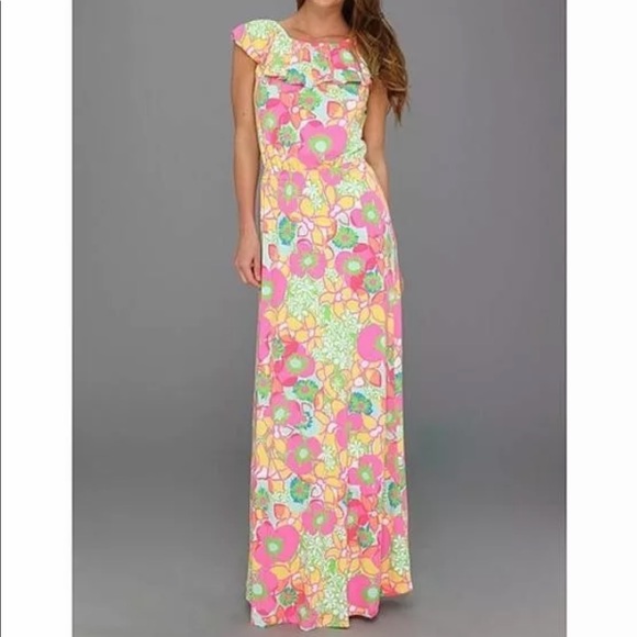 Lilly Pulitzer Dresses & Skirts - Lilly Pulitzer Ice Cream Social Maxi Dress size M